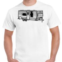 T-shirt Gildan Hammer adulte, manches courtes, 100% coton épais et doux, 203 g/m², tailles S au 5XL. Vignette