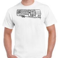 T-shirt Gildan Hammer adulte, manches courtes, 100% coton épais et doux, 203 g/m², tailles S au 5XL. Vignette