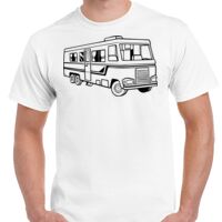 T-shirt Gildan Hammer adulte, manches courtes, 100% coton épais et doux, 203 g/m², tailles S au 5XL. Vignette