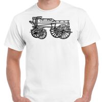 T-shirt Gildan Hammer adulte, manches courtes, 100% coton épais et doux, 203 g/m², tailles S au 5XL. Vignette