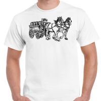 T-shirt Gildan Hammer adulte, manches courtes, 100% coton épais et doux, 203 g/m², tailles S au 5XL. Vignette