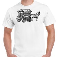 T-shirt Gildan Hammer adulte, manches courtes, 100% coton épais et doux, 203 g/m², tailles S au 5XL. Vignette