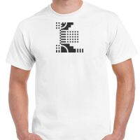 T-shirt Gildan Hammer adulte, manches courtes, 100% coton épais et doux, 203 g/m², tailles S au 5XL. Vignette