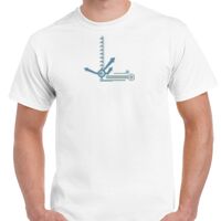 T-shirt Gildan Hammer adulte, manches courtes, 100% coton épais et doux, 203 g/m², tailles S au 5XL. Vignette