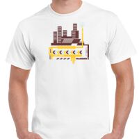 T-shirt Gildan Hammer adulte, manches courtes, 100% coton épais et doux, 203 g/m², tailles S au 5XL. Vignette