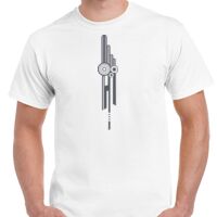 T-shirt Gildan Hammer adulte, manches courtes, 100% coton épais et doux, 203 g/m², tailles S au 5XL. Vignette