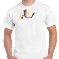 T-shirt Gildan Hammer adulte, manches courtes, 100% coton épais et doux, 203 g/m², tailles S au 5XL. Vignette