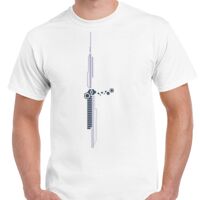 T-shirt Gildan Hammer adulte, manches courtes, 100% coton épais et doux, 203 g/m², tailles S au 5XL. Vignette