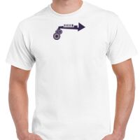 T-shirt Gildan Hammer adulte, manches courtes, 100% coton épais et doux, 203 g/m², tailles S au 5XL. Vignette