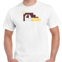 T-shirt Gildan Hammer adulte, manches courtes, 100% coton épais et doux, 203 g/m², tailles S au 5XL. Vignette