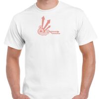 T-shirt Gildan Hammer adulte, manches courtes, 100% coton épais et doux, 203 g/m², tailles S au 5XL. Vignette