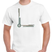 T-shirt Gildan Hammer adulte, manches courtes, 100% coton épais et doux, 203 g/m², tailles S au 5XL. Vignette