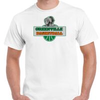 T-shirt Gildan Hammer adulte, manches courtes, 100% coton épais et doux, 203 g/m², tailles S au 5XL. Vignette