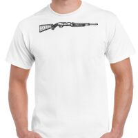 T-shirt Gildan Hammer adulte, manches courtes, 100% coton épais et doux, 203 g/m², tailles S au 5XL. Vignette