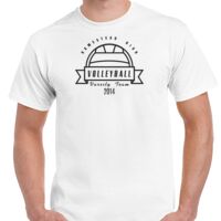 T-shirt Gildan Hammer adulte, manches courtes, 100% coton épais et doux, 203 g/m², tailles S au 5XL. Vignette