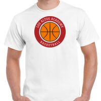 T-shirt Gildan Hammer adulte, manches courtes, 100% coton épais et doux, 203 g/m², tailles S au 5XL. Vignette