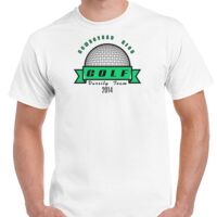 T-shirt Gildan Hammer adulte, manches courtes, 100% coton épais et doux, 203 g/m², tailles S au 5XL. Vignette