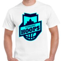 T-shirt Gildan Hammer adulte, manches courtes, 100% coton épais et doux, 203 g/m², tailles S au 5XL. Vignette