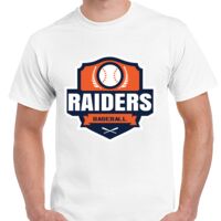 T-shirt Gildan Hammer adulte, manches courtes, 100% coton épais et doux, 203 g/m², tailles S au 5XL. Vignette