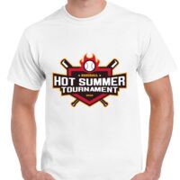 T-shirt Gildan Hammer adulte, manches courtes, 100% coton épais et doux, 203 g/m², tailles S au 5XL. Vignette