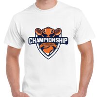 T-shirt Gildan Hammer adulte, manches courtes, 100% coton épais et doux, 203 g/m², tailles S au 5XL. Vignette