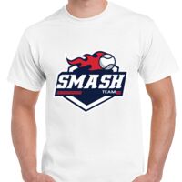 T-shirt Gildan Hammer adulte, manches courtes, 100% coton épais et doux, 203 g/m², tailles S au 5XL. Vignette