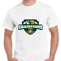 T-shirt Gildan Hammer adulte, manches courtes, 100% coton épais et doux, 203 g/m², tailles S au 5XL. Vignette