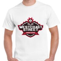 T-shirt Gildan Hammer adulte, manches courtes, 100% coton épais et doux, 203 g/m², tailles S au 5XL. Vignette