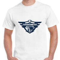 T-shirt Gildan Hammer adulte, manches courtes, 100% coton épais et doux, 203 g/m², tailles S au 5XL. Vignette