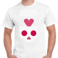 T-shirt Gildan Hammer adulte, manches courtes, 100% coton épais et doux, 203 g/m², tailles S au 5XL. Vignette