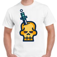 T-shirt Gildan Hammer adulte, manches courtes, 100% coton épais et doux, 203 g/m², tailles S au 5XL. Vignette