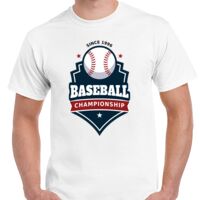 T-shirt Gildan Hammer adulte, manches courtes, 100% coton épais et doux, 203 g/m², tailles S au 5XL. Vignette