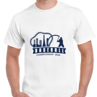 T-shirt Gildan Hammer adulte, manches courtes, 100% coton épais et doux, 203 g/m², tailles S au 5XL. Vignette