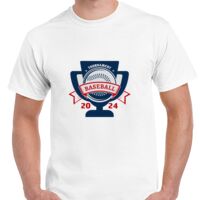 T-shirt Gildan Hammer adulte, manches courtes, 100% coton épais et doux, 203 g/m², tailles S au 5XL. Vignette