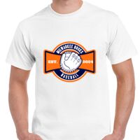 T-shirt Gildan Hammer adulte, manches courtes, 100% coton épais et doux, 203 g/m², tailles S au 5XL. Vignette