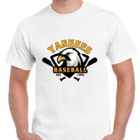 T-shirt Gildan Hammer adulte, manches courtes, 100% coton épais et doux, 203 g/m², tailles S au 5XL. Vignette