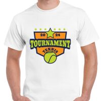 T-shirt Gildan Hammer adulte, manches courtes, 100% coton épais et doux, 203 g/m², tailles S au 5XL. Vignette