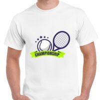 T-shirt Gildan Hammer adulte, manches courtes, 100% coton épais et doux, 203 g/m², tailles S au 5XL. Vignette