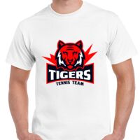 T-shirt Gildan Hammer adulte, manches courtes, 100% coton épais et doux, 203 g/m², tailles S au 5XL. Vignette