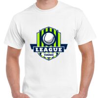 T-shirt Gildan Hammer adulte, manches courtes, 100% coton épais et doux, 203 g/m², tailles S au 5XL. Vignette