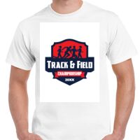 T-shirt Gildan Hammer adulte, manches courtes, 100% coton épais et doux, 203 g/m², tailles S au 5XL. Vignette