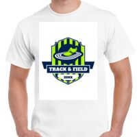 T-shirt Gildan Hammer adulte, manches courtes, 100% coton épais et doux, 203 g/m², tailles S au 5XL. Vignette