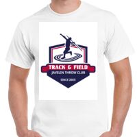 T-shirt Gildan Hammer adulte, manches courtes, 100% coton épais et doux, 203 g/m², tailles S au 5XL. Vignette