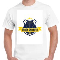 T-shirt Gildan Hammer adulte, manches courtes, 100% coton épais et doux, 203 g/m², tailles S au 5XL. Vignette