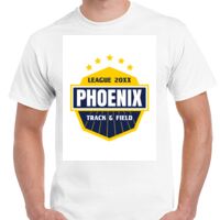 T-shirt Gildan Hammer adulte, manches courtes, 100% coton épais et doux, 203 g/m², tailles S au 5XL. Vignette