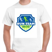 T-shirt Gildan Hammer adulte, manches courtes, 100% coton épais et doux, 203 g/m², tailles S au 5XL. Vignette