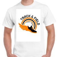 T-shirt Gildan Hammer adulte, manches courtes, 100% coton épais et doux, 203 g/m², tailles S au 5XL. Vignette