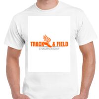 T-shirt Gildan Hammer adulte, manches courtes, 100% coton épais et doux, 203 g/m², tailles S au 5XL. Vignette