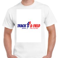 T-shirt Gildan Hammer adulte, manches courtes, 100% coton épais et doux, 203 g/m², tailles S au 5XL. Vignette