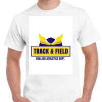 T-shirt Gildan Hammer adulte, manches courtes, 100% coton épais et doux, 203 g/m², tailles S au 5XL. Vignette